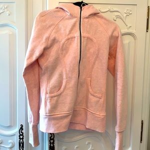 Lulu lemon light pink zipper Jacket